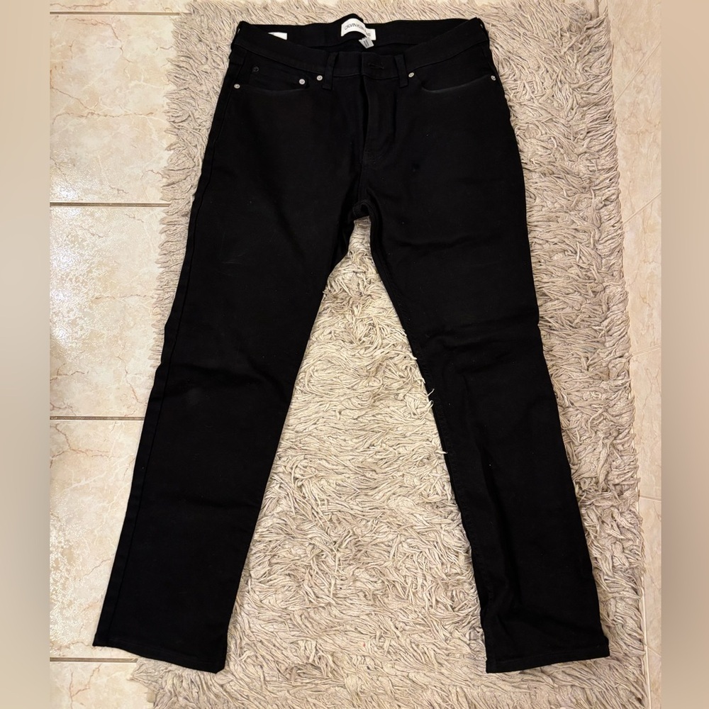 Calvin Klein Jeans Men's Slim Black Denim